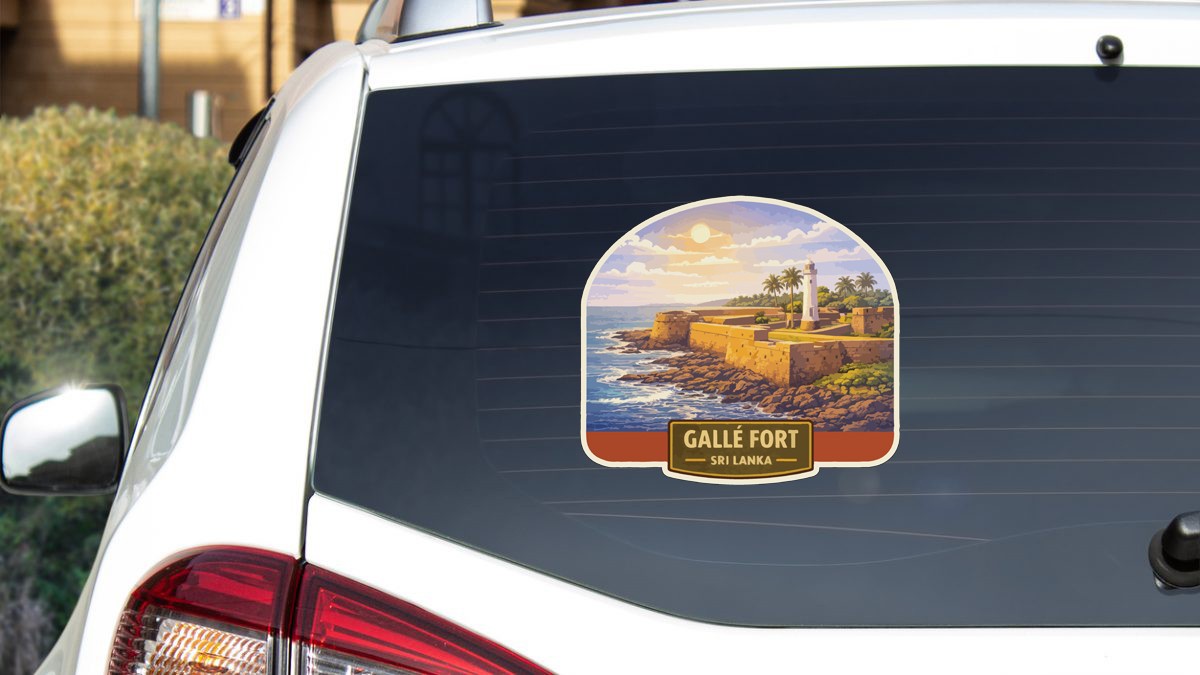 Galle Fort Sri Lanka Sticker Decal Vinyl Die-Cut World Heritage Sites Series