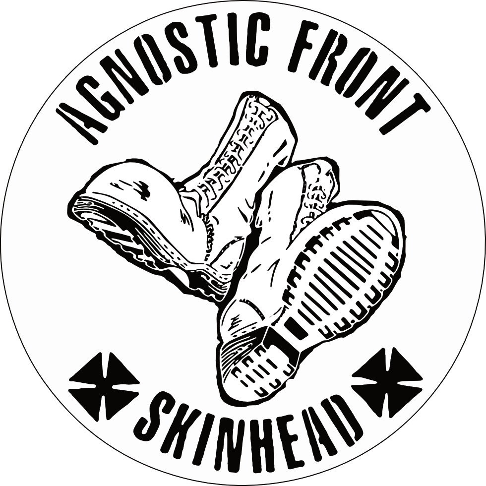 Agnostic Front Boots Hardcore Punk Sticker A023S