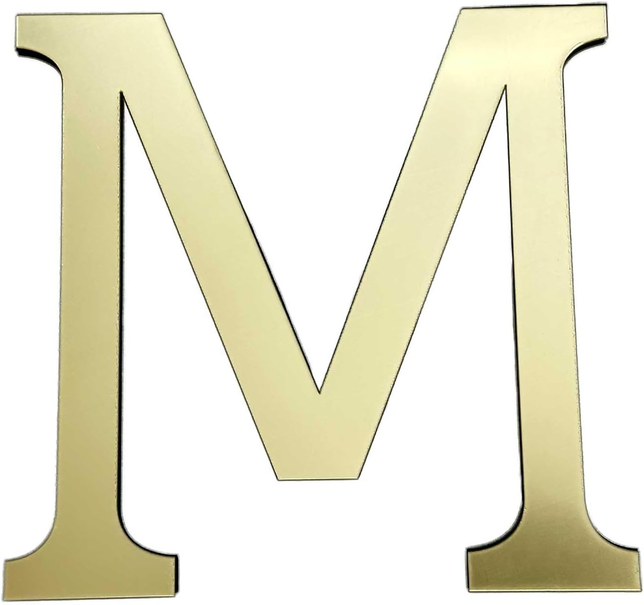 Large 3D Raised Letter Wall Stickers, 20Cm 7.87Inch Acrylic Alphabet Decals, Sel