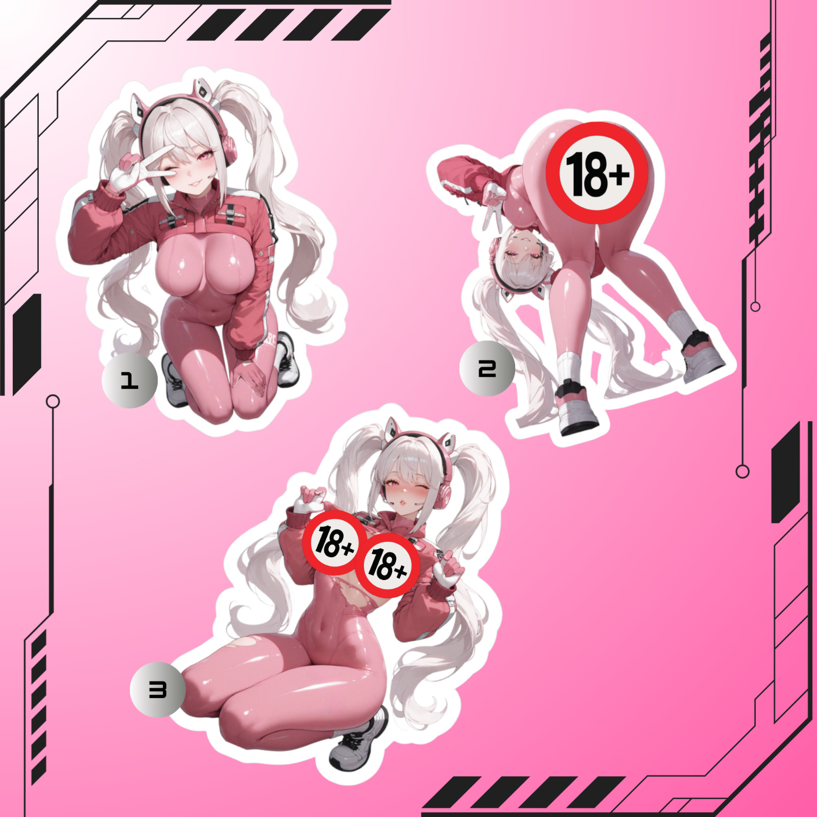 Alice | Goddess of Victory: Nikke | Anime Girl Waifu Sticker Decal