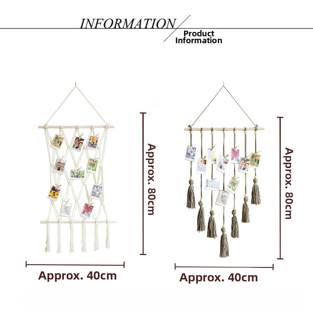 Cotton for Nordic Tapestry 40x80cm Wall Hanging for Living Room Bedroom Study