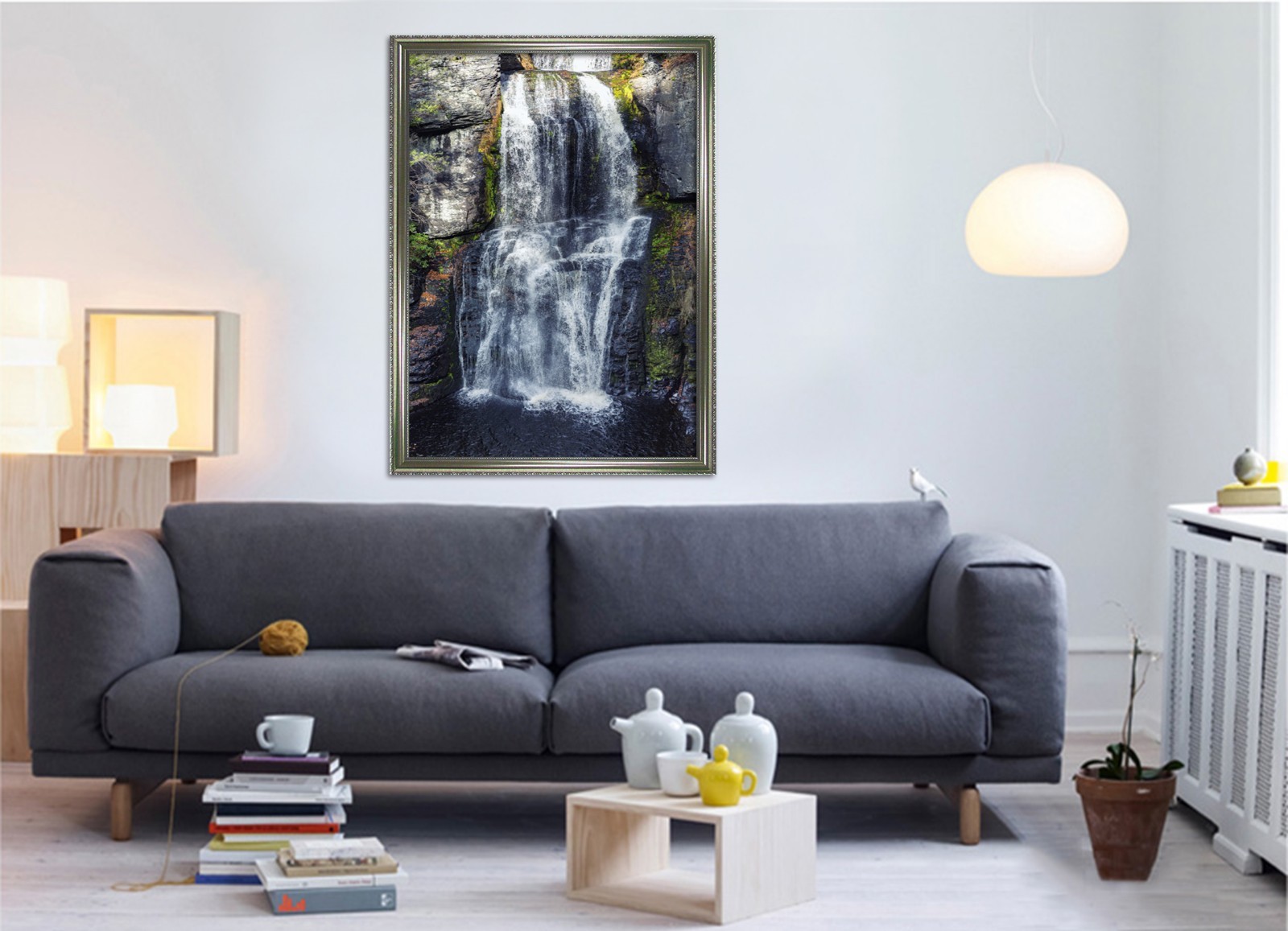3D Natural River 675 Fake Framed Poster Home Decor Print Painting Unique Art
