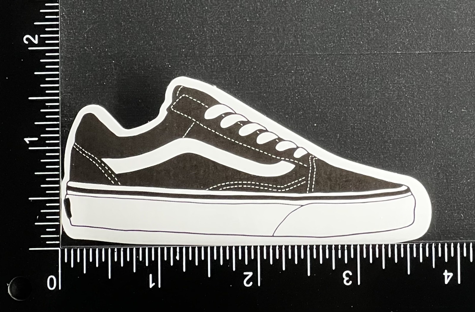 Vans Old School Shoe – Vinyl Sticker – Heavy Duty