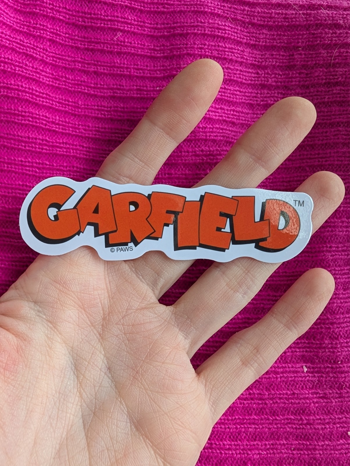 STICKER, Garfield, Sassy cat, Odis, Cartoon