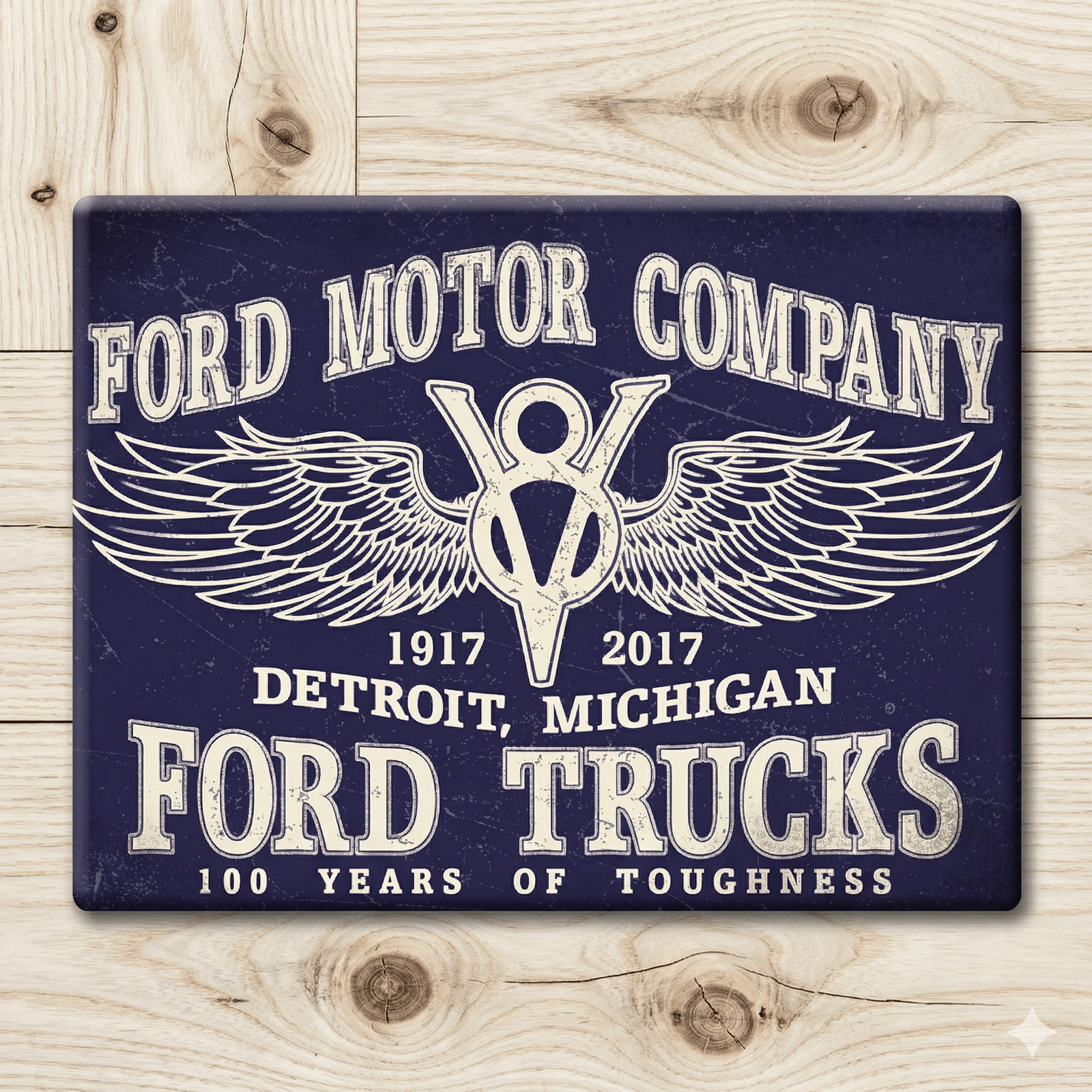 Ford Trucks V8 100 Years of Toughness Magnet