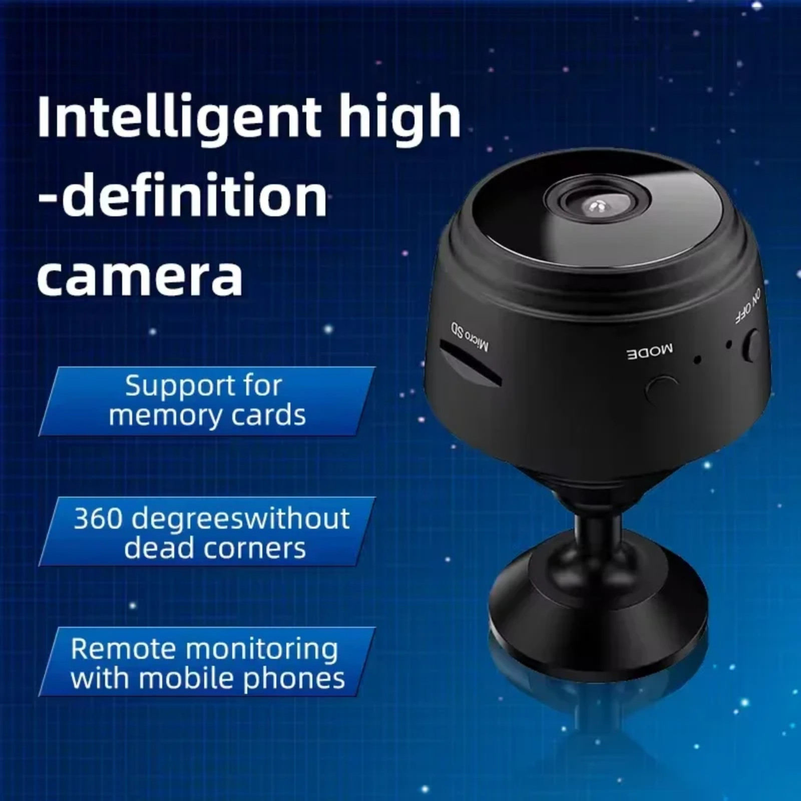 Mini Wireless Record Camera WiFi IP Home Security DVR Night Vision HD USB 1080P