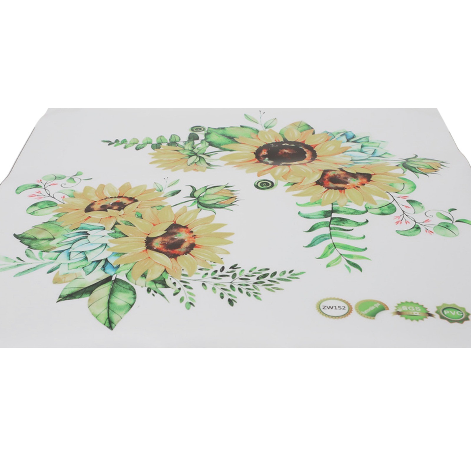 Waterproof Sunflower PVC Removable Wall Stickers Art Decals Mural Decor