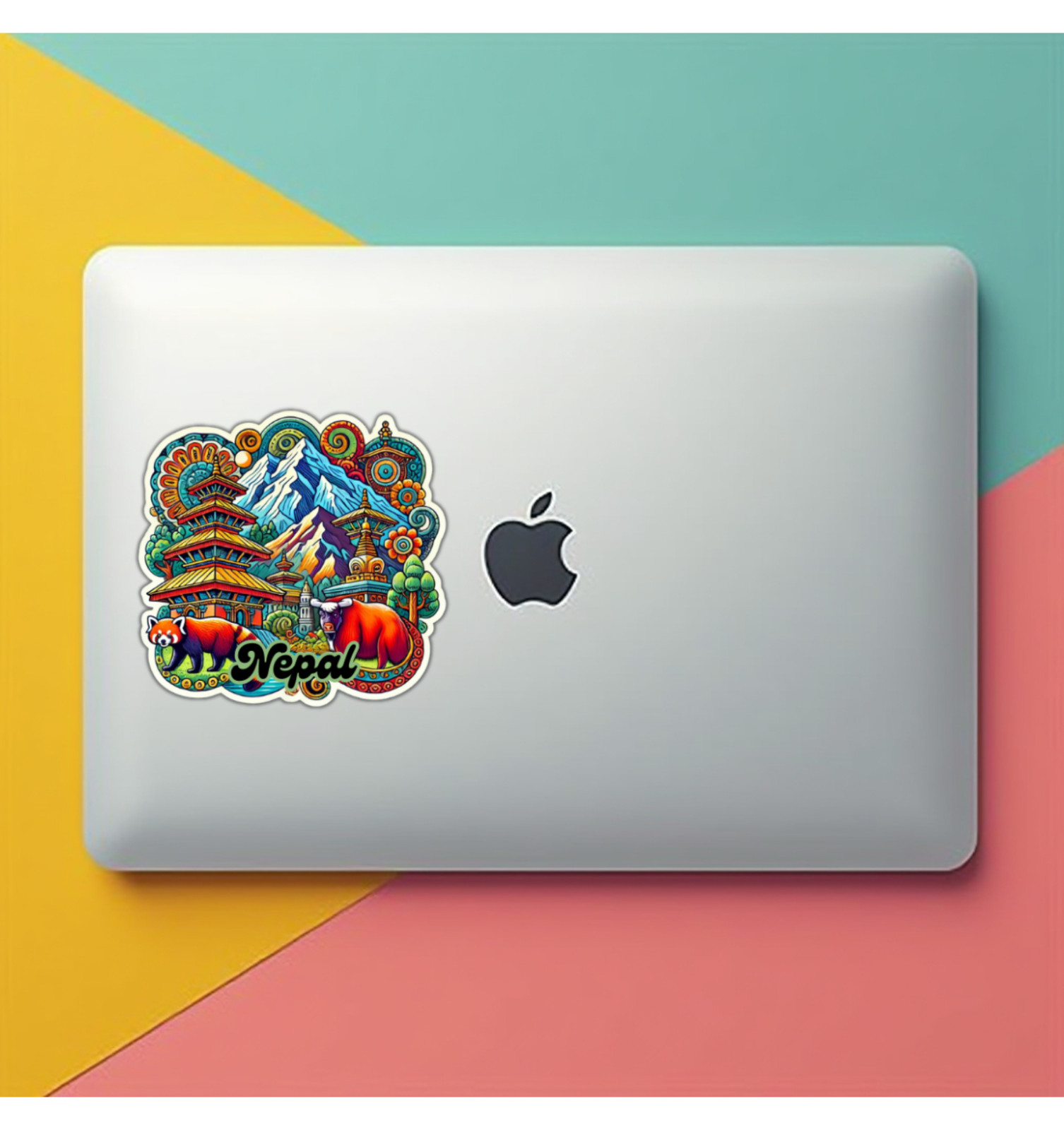 Nepal Fridge Magnet or Laptop Sticker
