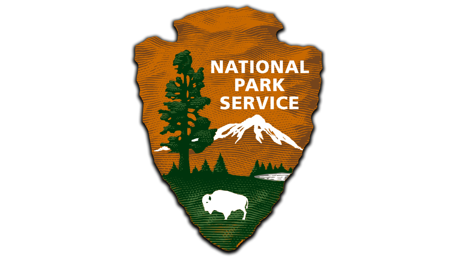 National Park service sticker weatherproof bumper vinyl decal