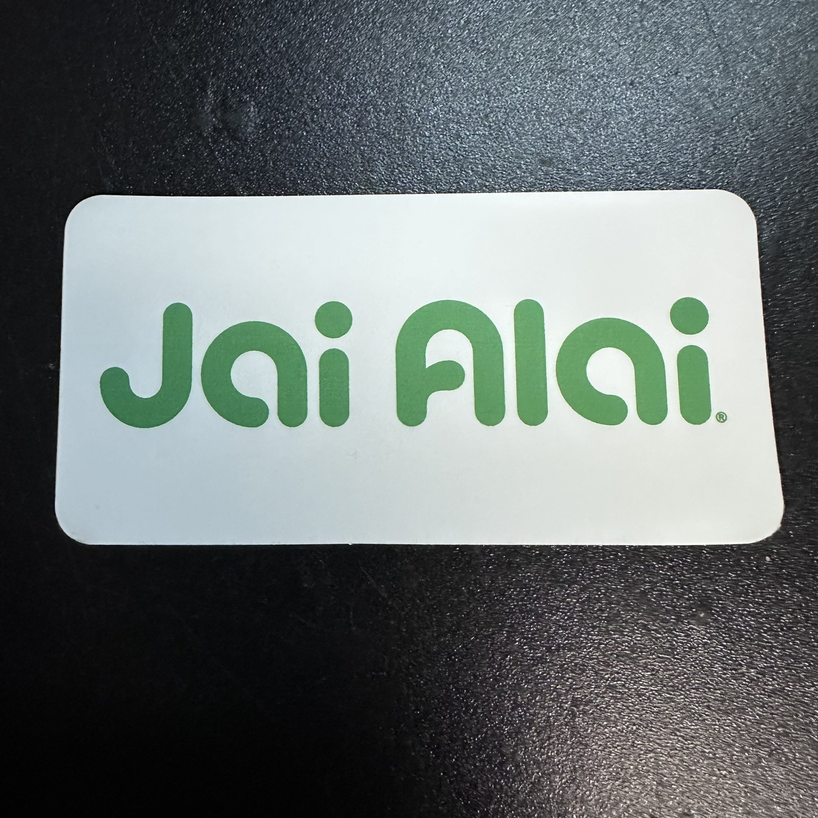 Cigar City Brewing Jai Alai Sticker Decal IPA Tampa Florida Man White Rectangle