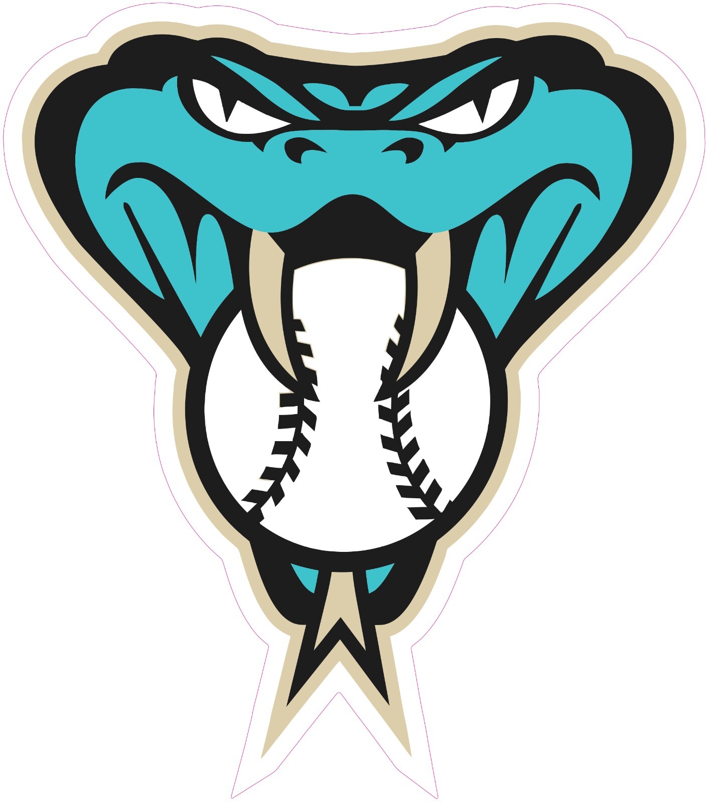 Arizona Diamondbacks Baseball Vinyl Decal Sticker Car Truck Bumper Tumbler Mug