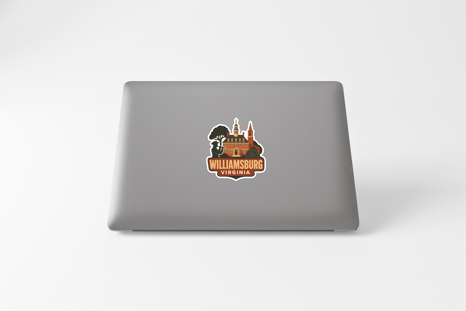 Williamsburg Sticker Decal Vinyl Die-Cut City Skyline Landmark Design
