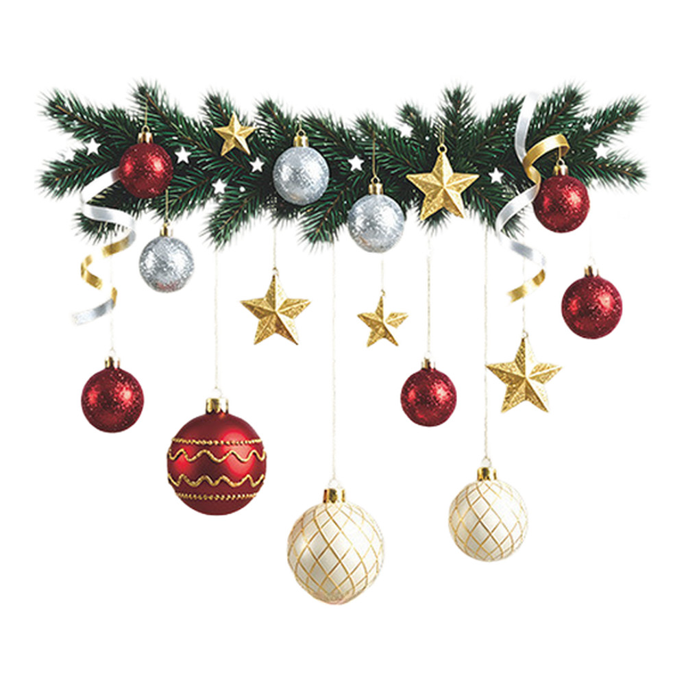 Christmas Tree Window Sticker for Glass For tile Metal 29/25cm 27/23cm