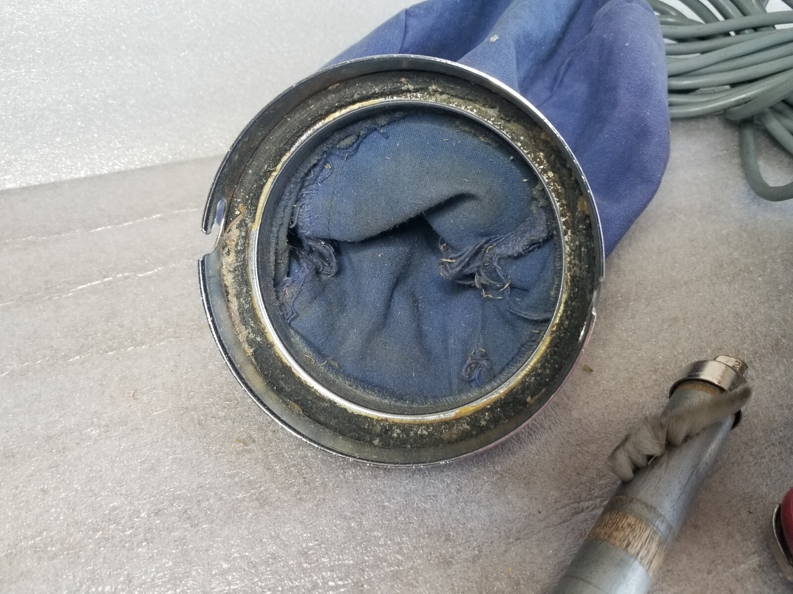 Vintage Royal Prince Model Hand Held Vacuum Tested NEED NEW BELT