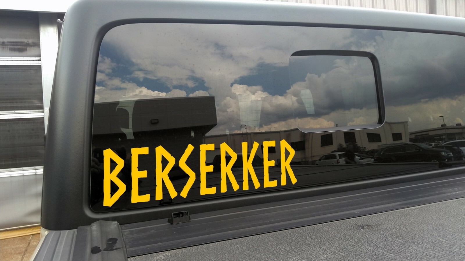 Berserker Vinyl Decal V3 – Viking Heathen Valhalla – Die Cut Sticker