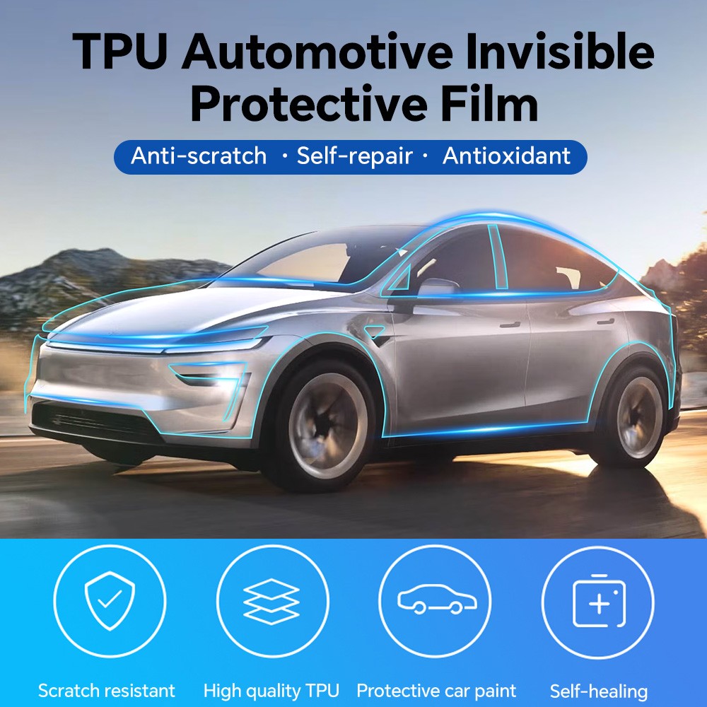 Tesla Model Y Juniper 2025 2026 Precut Kit Paint Protection Film Clear PPF TPU