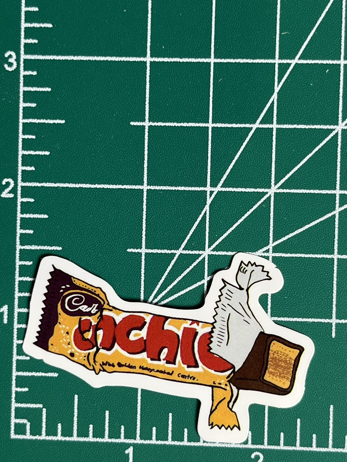 Cadbury Chocolate Bar Parody Food Vinyl Decal Sticker Bomb Kawaii Mini Food Love