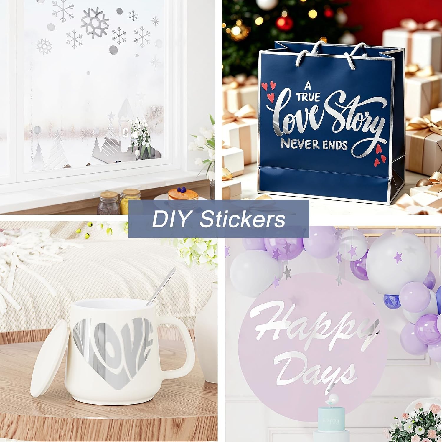 Adhesive Mirror Sticker, 12"X590" Mirror Sheet for Crafts, Reflective Mirrors Wa