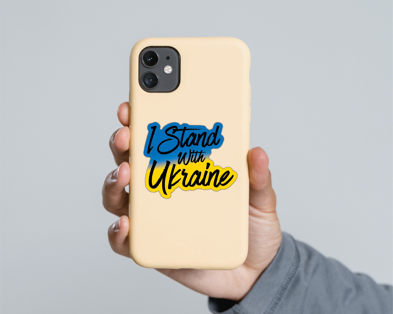 UKRAINE Flag Sticker Decal Vinyl Laptop cell phone Car Window Stand – Ukrainian