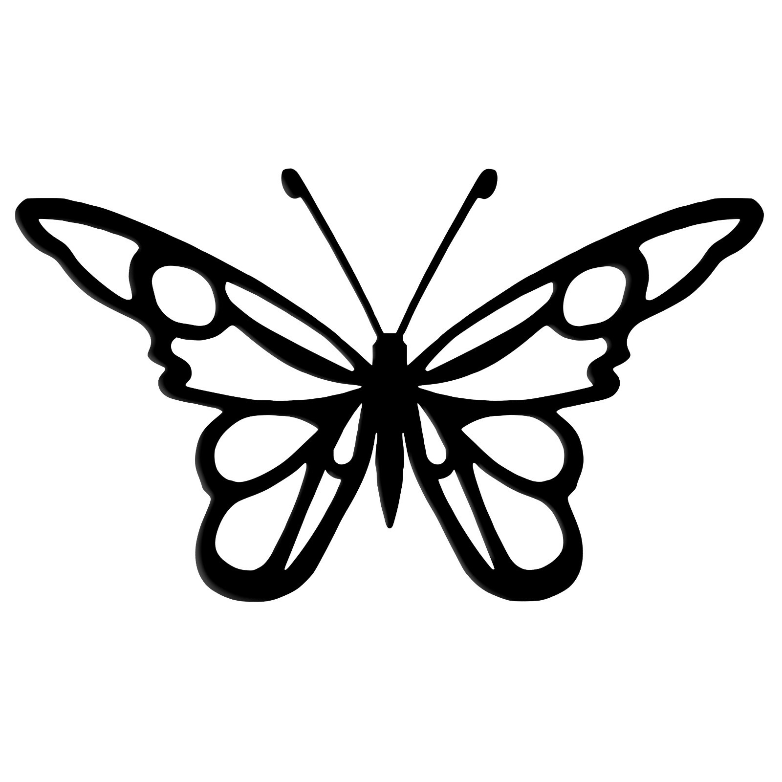 Butterflies Decal Fantasy Sticker