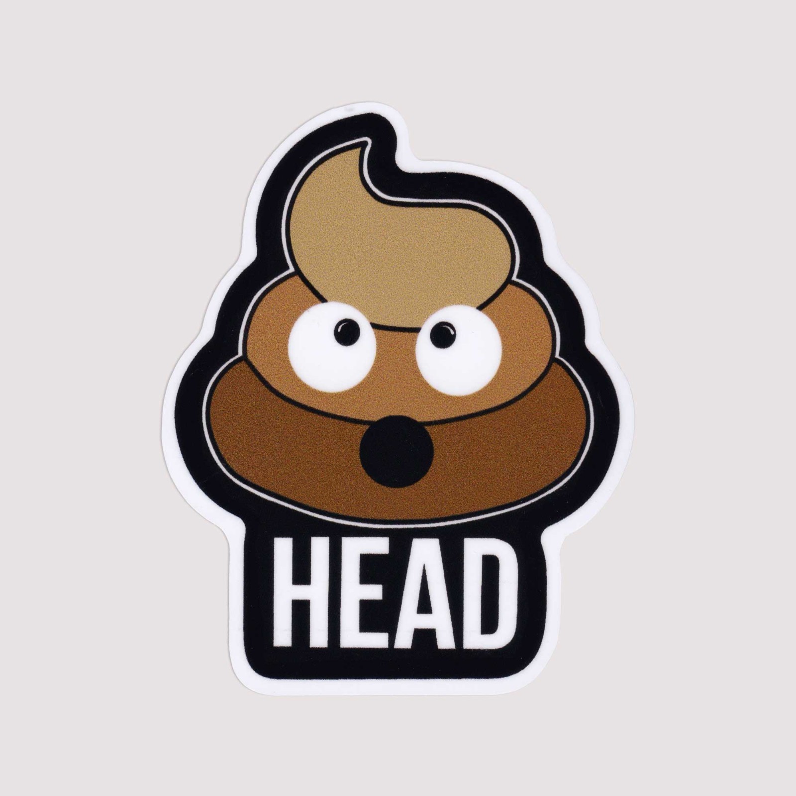 Poop Sticker – Sht Head Sticker – Poo Emoji – Poo Gifts – Fun Novelty Stickers