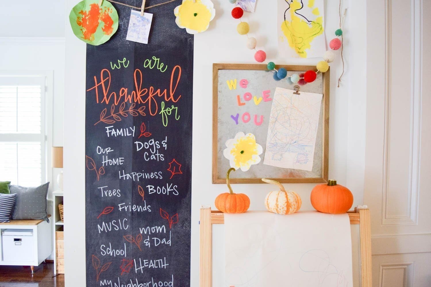 Chalkboard Adhesive Vinyl Roll (8 FEET) 10 Chalks Included – Peel & Stick Chal..