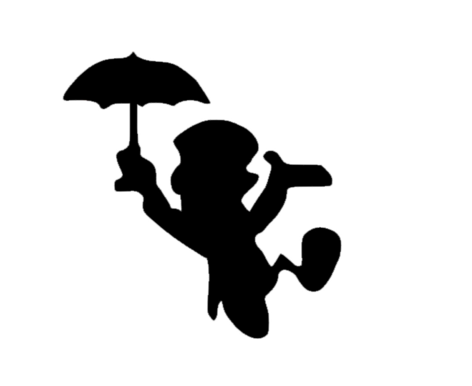Vinyl Decal for Window – Jiminy Cricket (Disney), Various Colors & Sizes