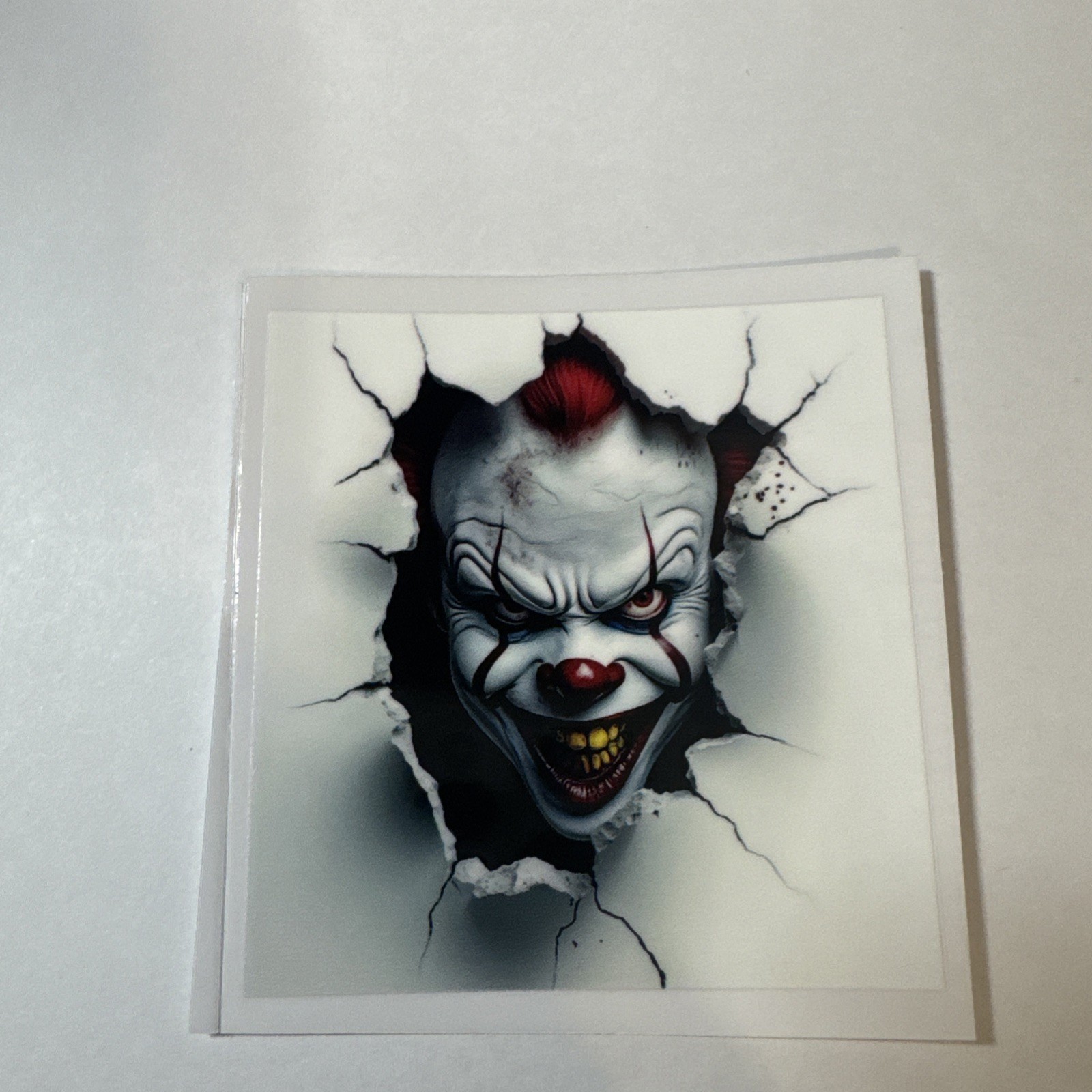 Horror Clown Decal Vinyl Sticker