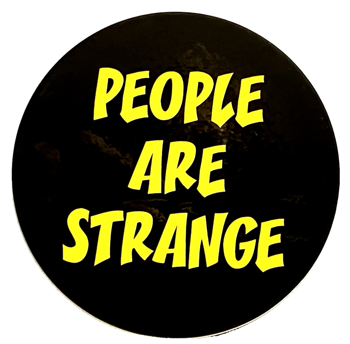 THE DOORS People Are Strange Sticker *NEW* Measures 3" Round