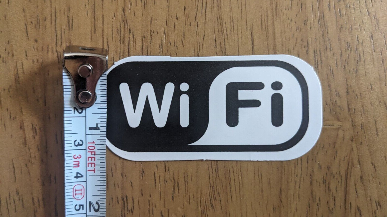 WiFi sticker decal laptop notebook store business window door wireless wi fi