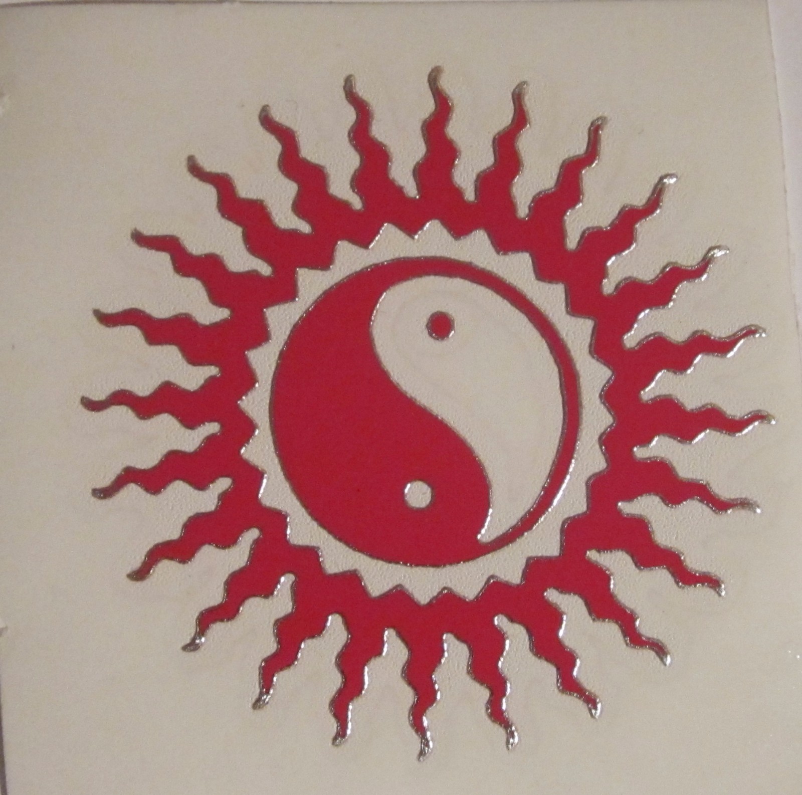 Yin Yang Vinyl Decal Sticker 2.75" Diameter (Made in USA)