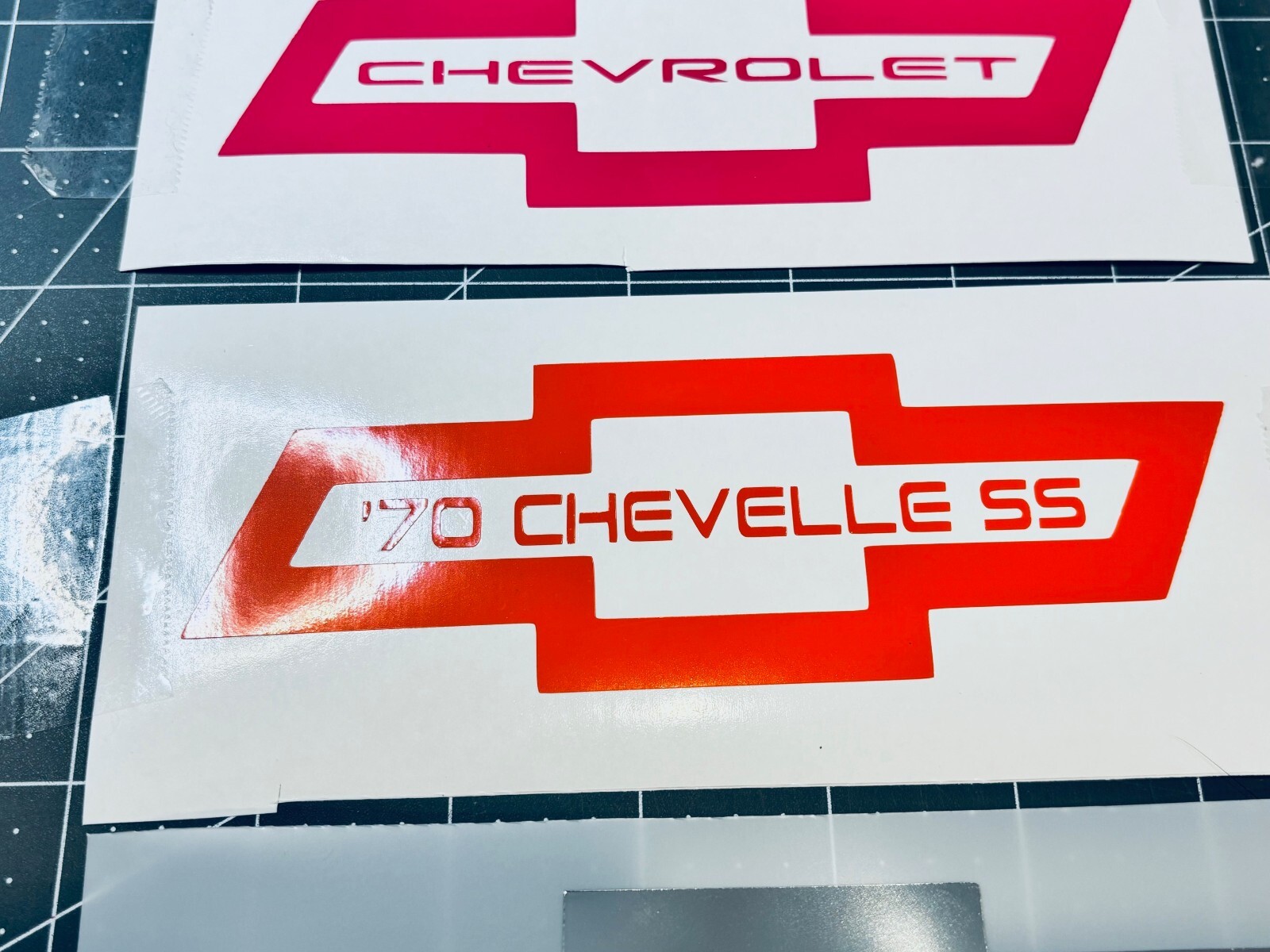 Personalized Chevy Bowtie Vinyl Decal MANY Size & Color Options & FREE Ship