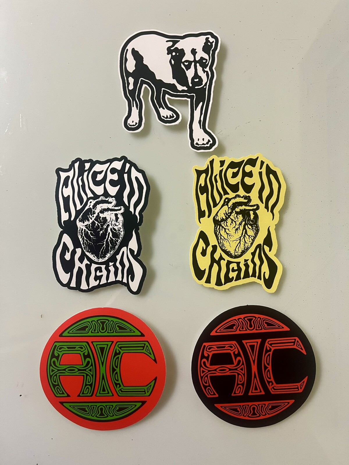 Alice In Chains Sticker Pack, Grunge Rock Sticker Pack,