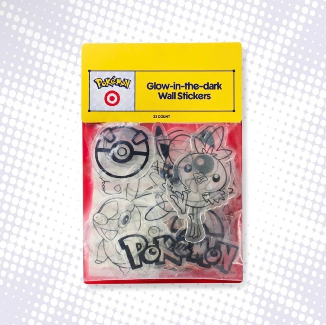 Target X Pokemon Glow-In-The-Dark Wall Sticker