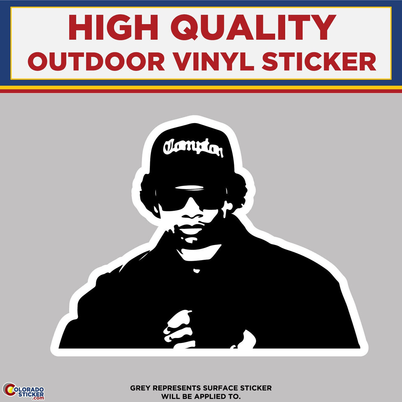 Eazy E, High Quality Vinyl Stickers