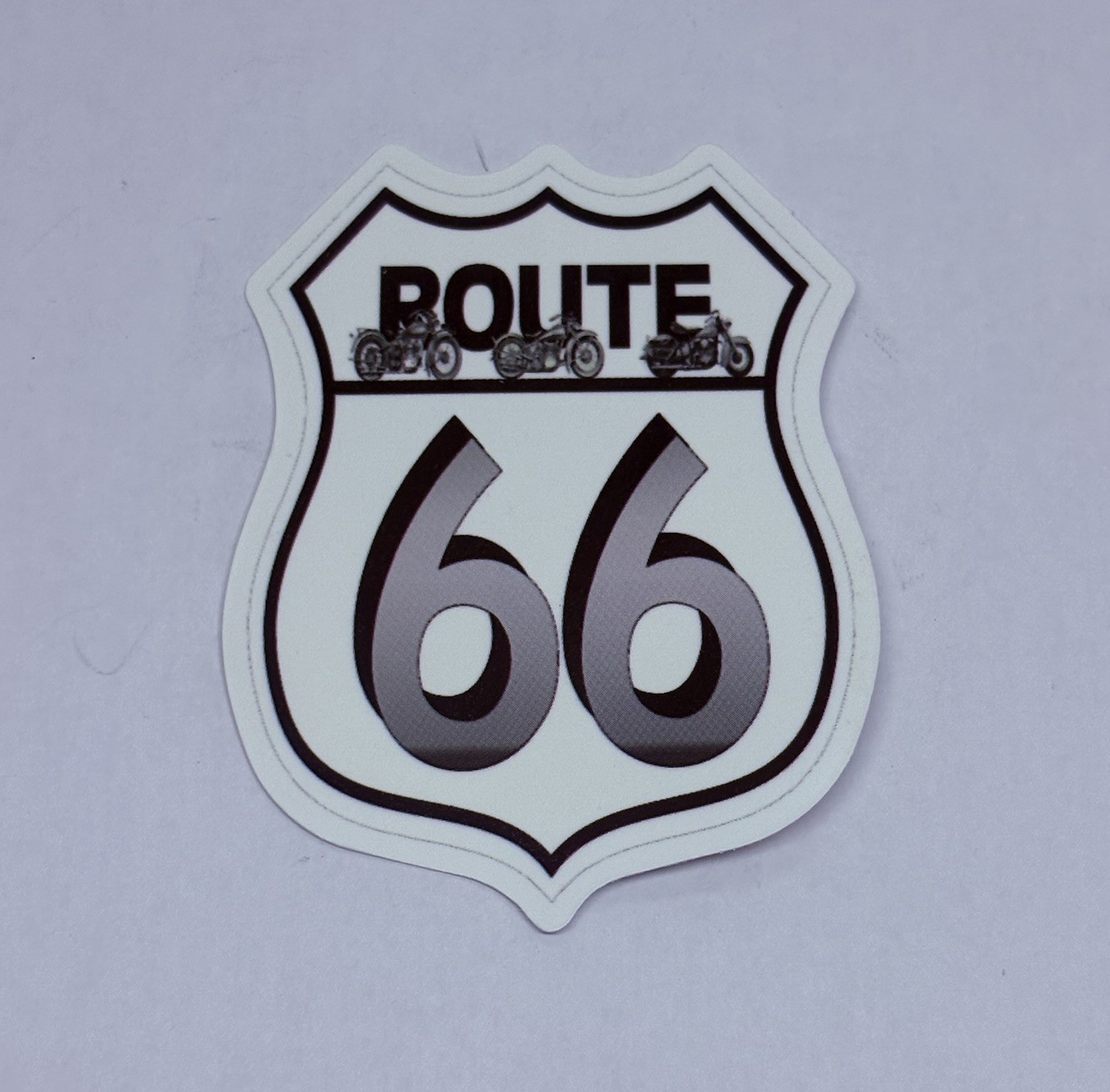 Route 66 Sticker Road Sign Motorcycle Travel Decal Vinyl Art Souvenir USA Tc9