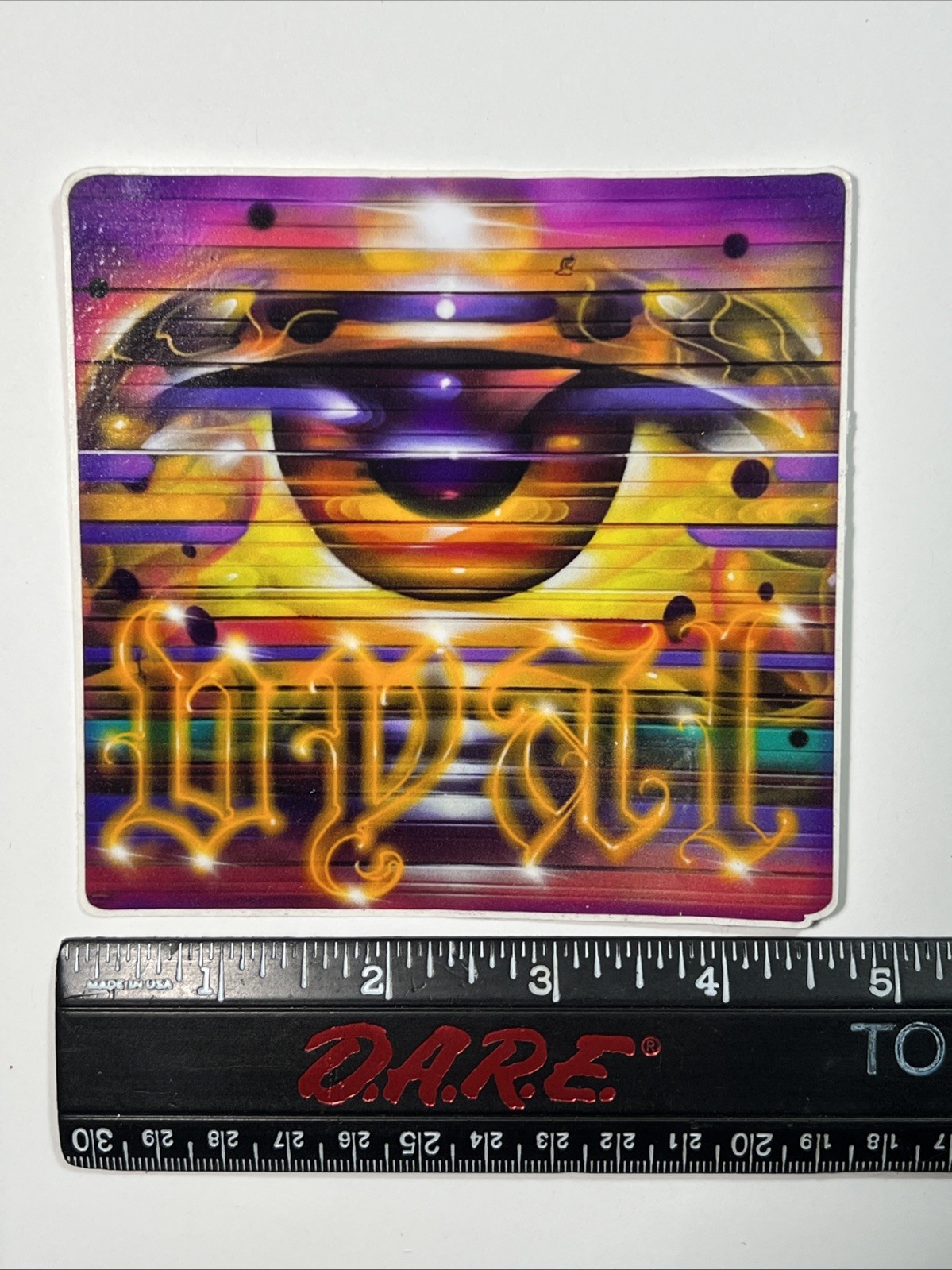 Beautiful VYAL ONE LOD K2S Graffiti Art Vinyl Sticker Los Angeles Street Art