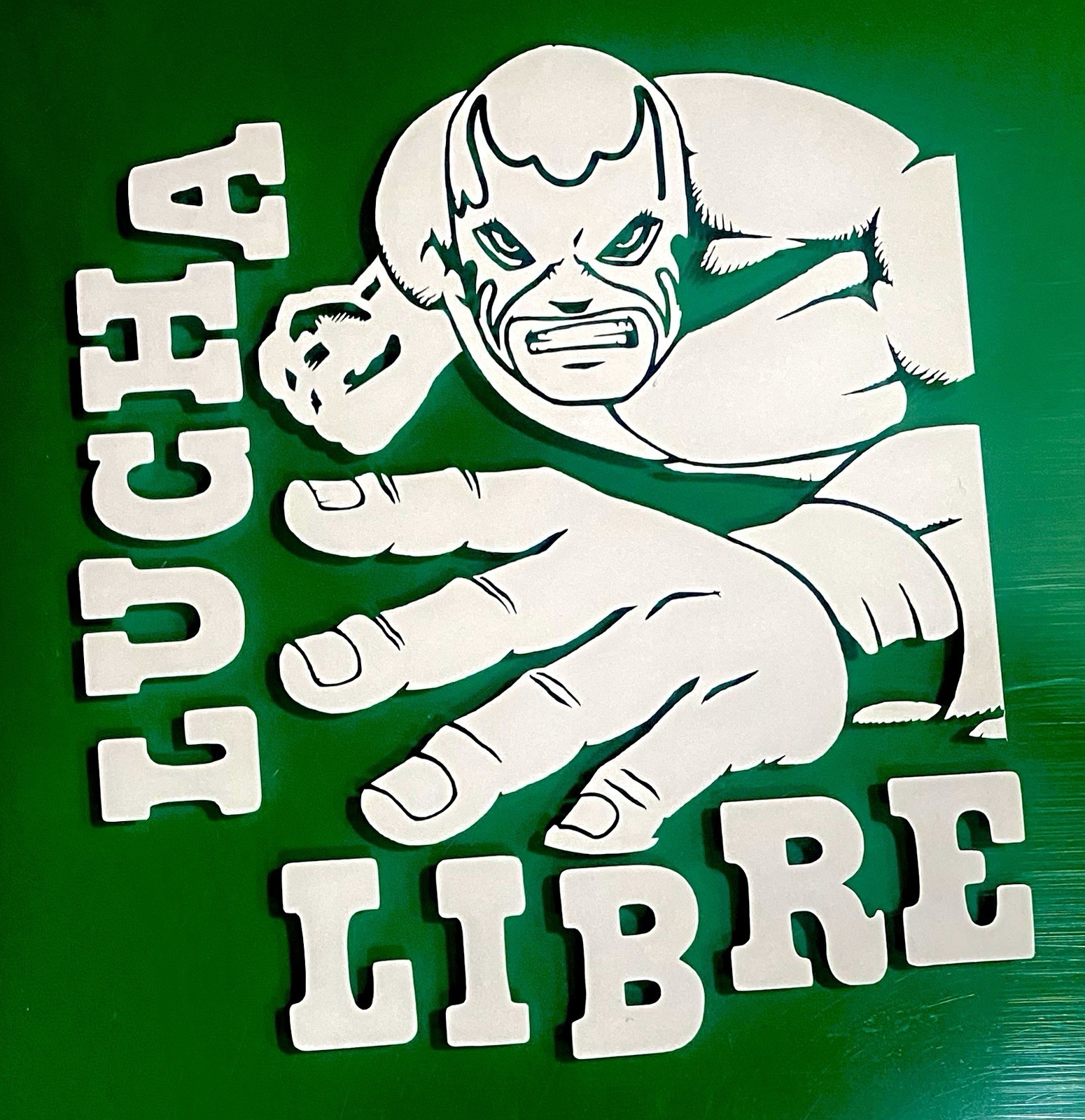 LUCHA LIBRE, wrestling Sticker, Decal Vinyl for Laptop , Desk, Window, Helmet