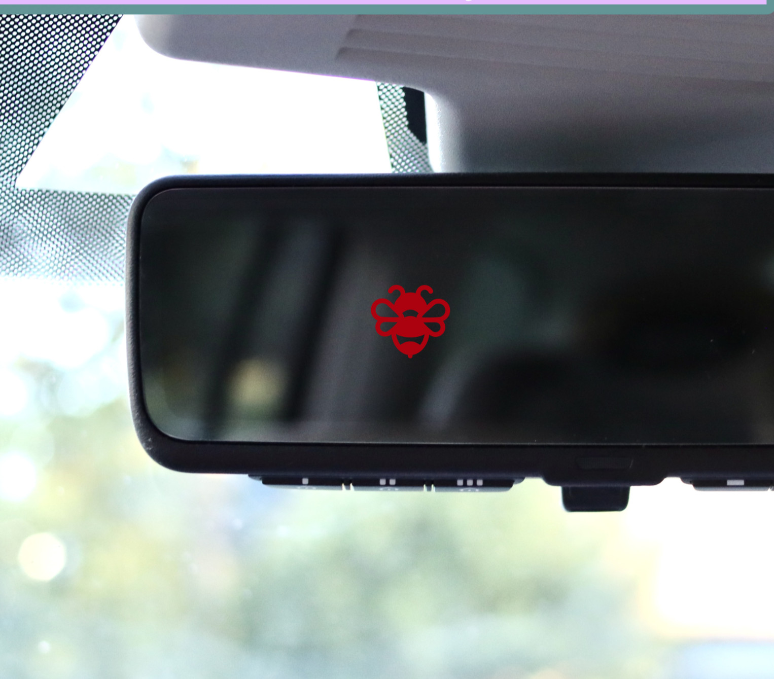 MINI Bumble Bee Permanent Vinyl Sticker Decal 2 PACK