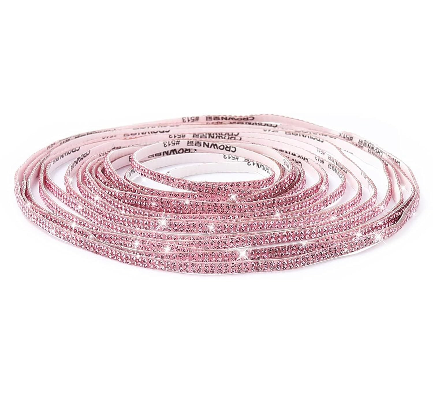 Bling Car Trim SelfAdhesive 36.1Ft Rhinestone Accessories for Interior Decor