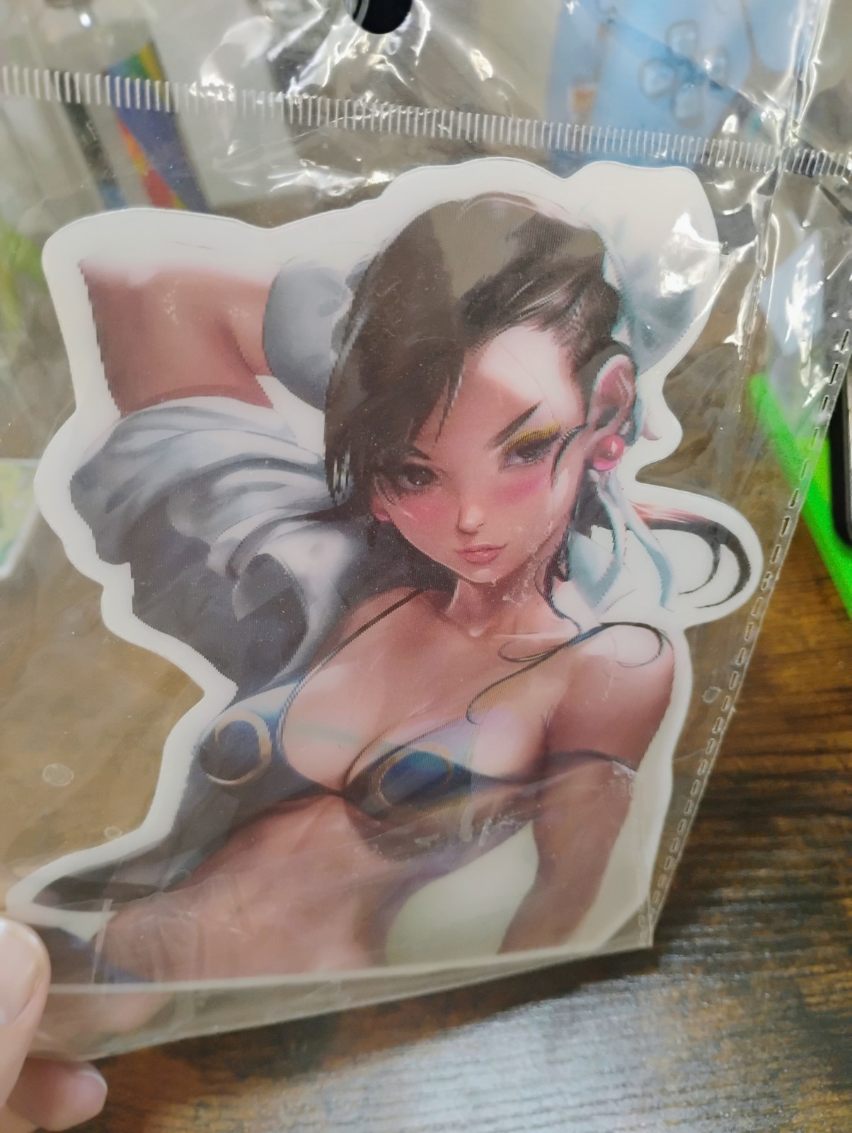 Chun Li Lenticular Sticker