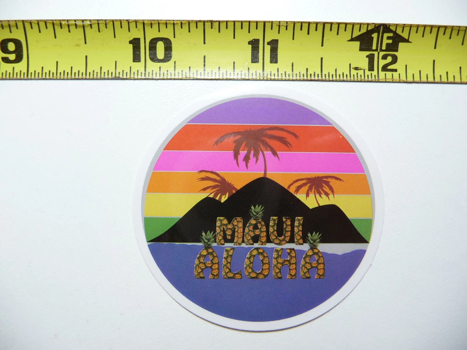 PINEAPPLE MAUI ALOHA SMALL STICKER DECAL HAWAII LOVE VACATION TRIP SOUVENIR