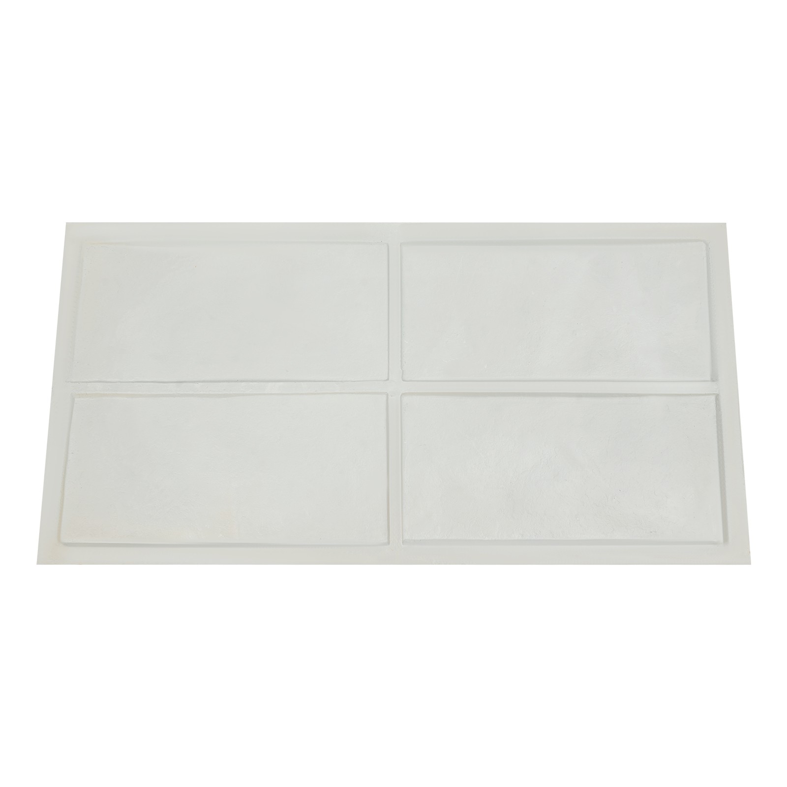 Modern 4 PCS PU Panels Faux Stone Wall Panels White for Interior Wall Decor NEW