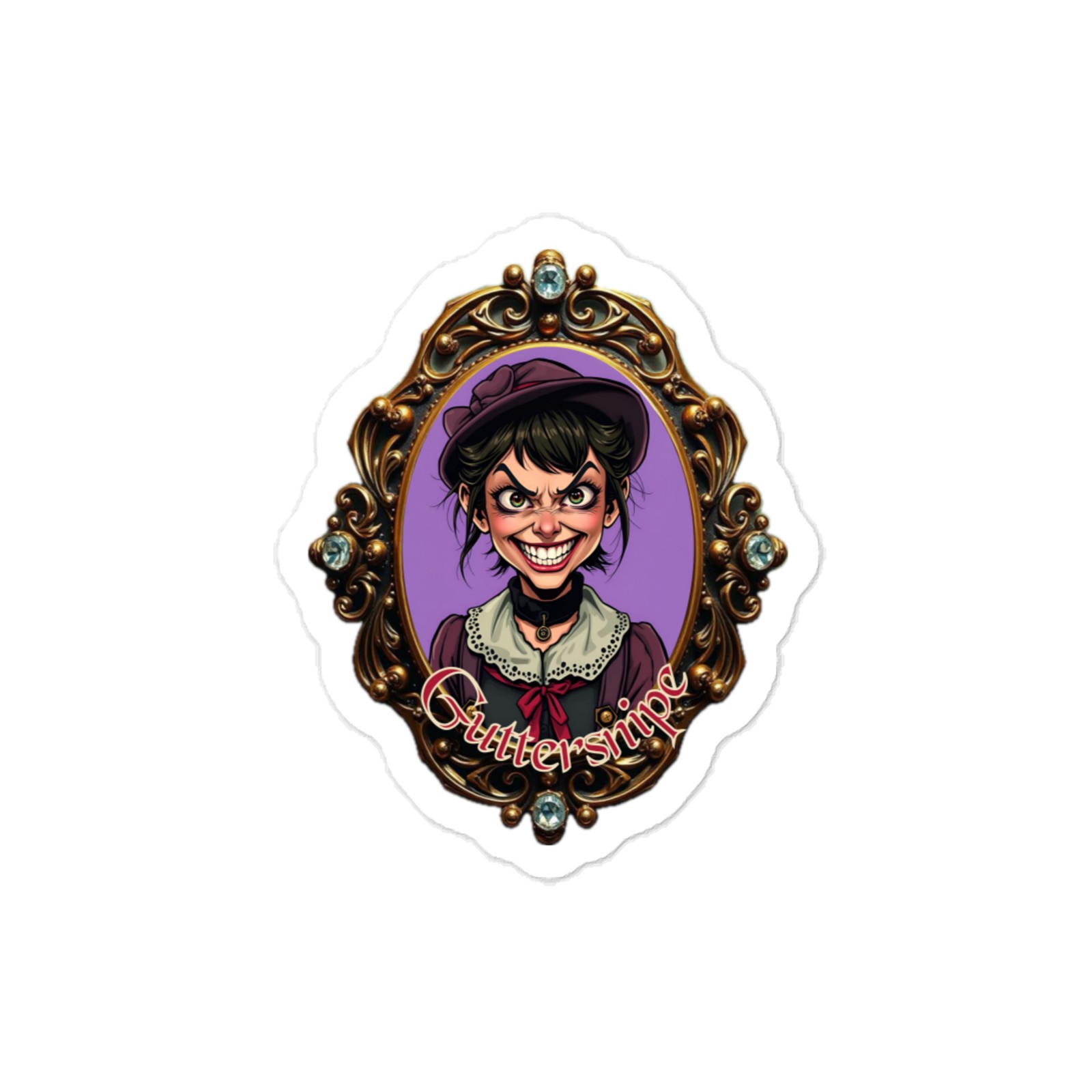"Guttersnipe" Sticker Strong Women Feminist Girl Power Independent