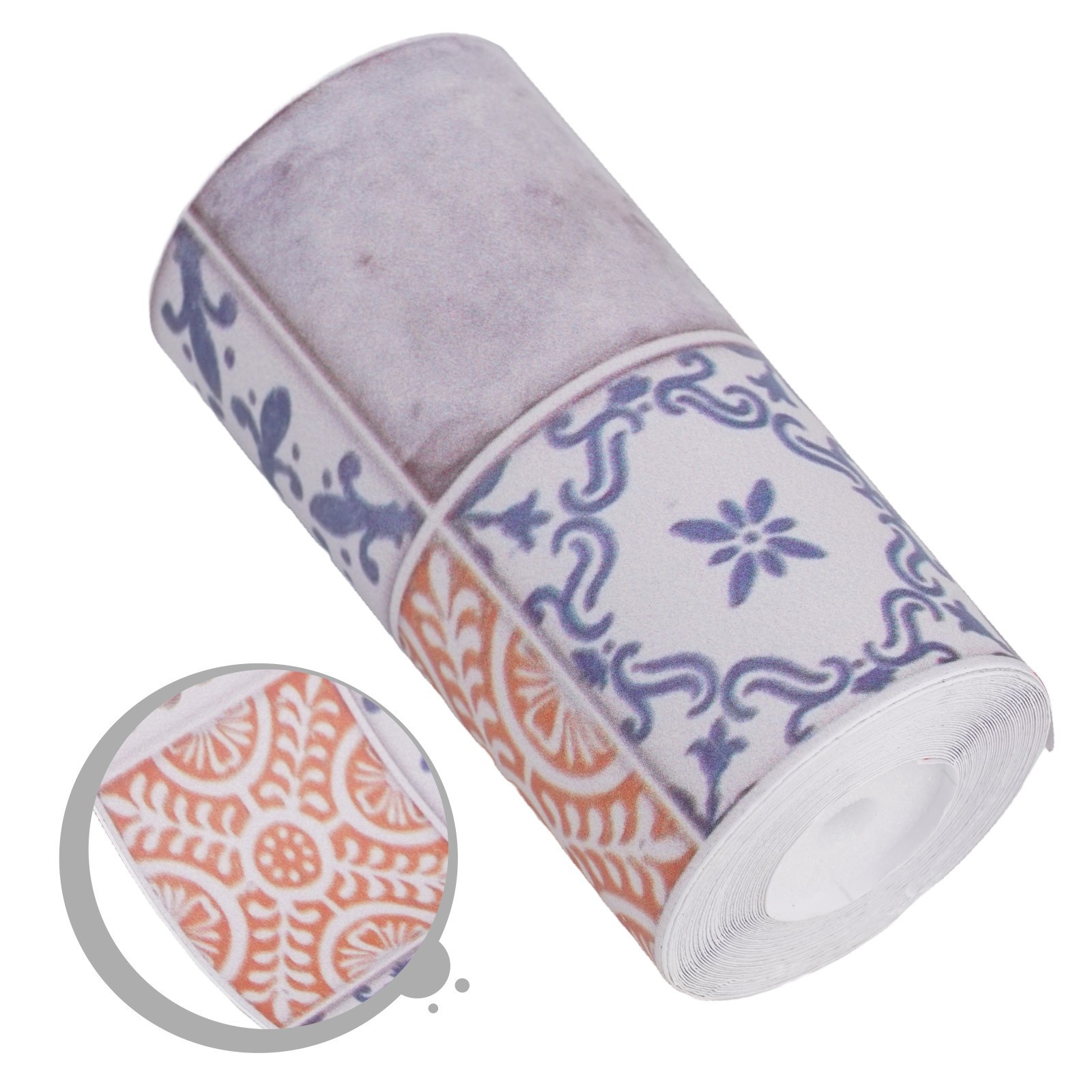 Kitchen Bathroom Wall Stickers Self Waterproof Waist Line Design
