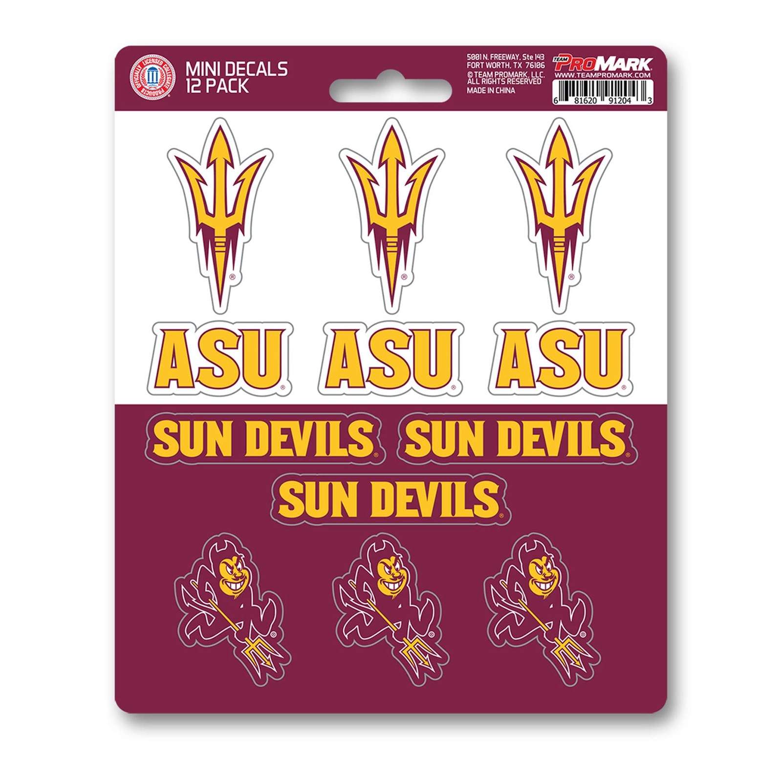 Team Spirit Mini Decals Set Of 12 1 Inch Uv Resistant Vinyl For Cars Laptops