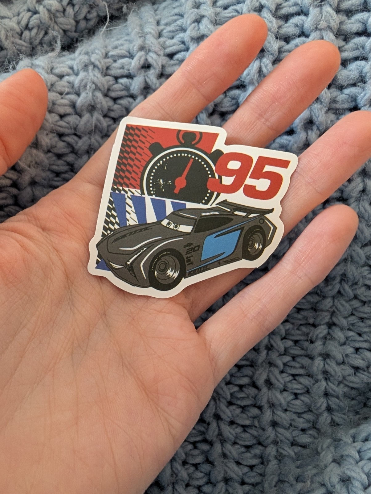 Cars, Pixar, Sticker, Disney, Lightning McQueen, Mater, Sally, Doc Hudson