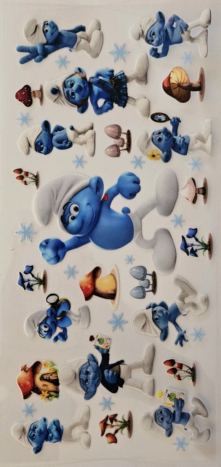 Smurfs UV DTF Transfer Sticker Wrap Tumbler UVDTF BUY 10+ GET COMBINED SHIPPING