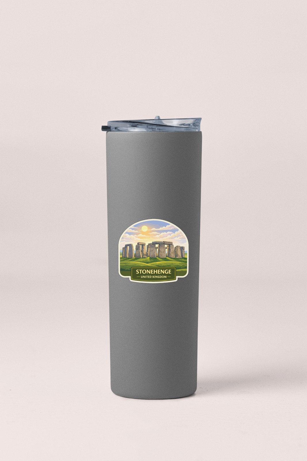 Stonehenge Landscape UK Sticker Decal Vinyl Die-Cut World Heritage Sites Series