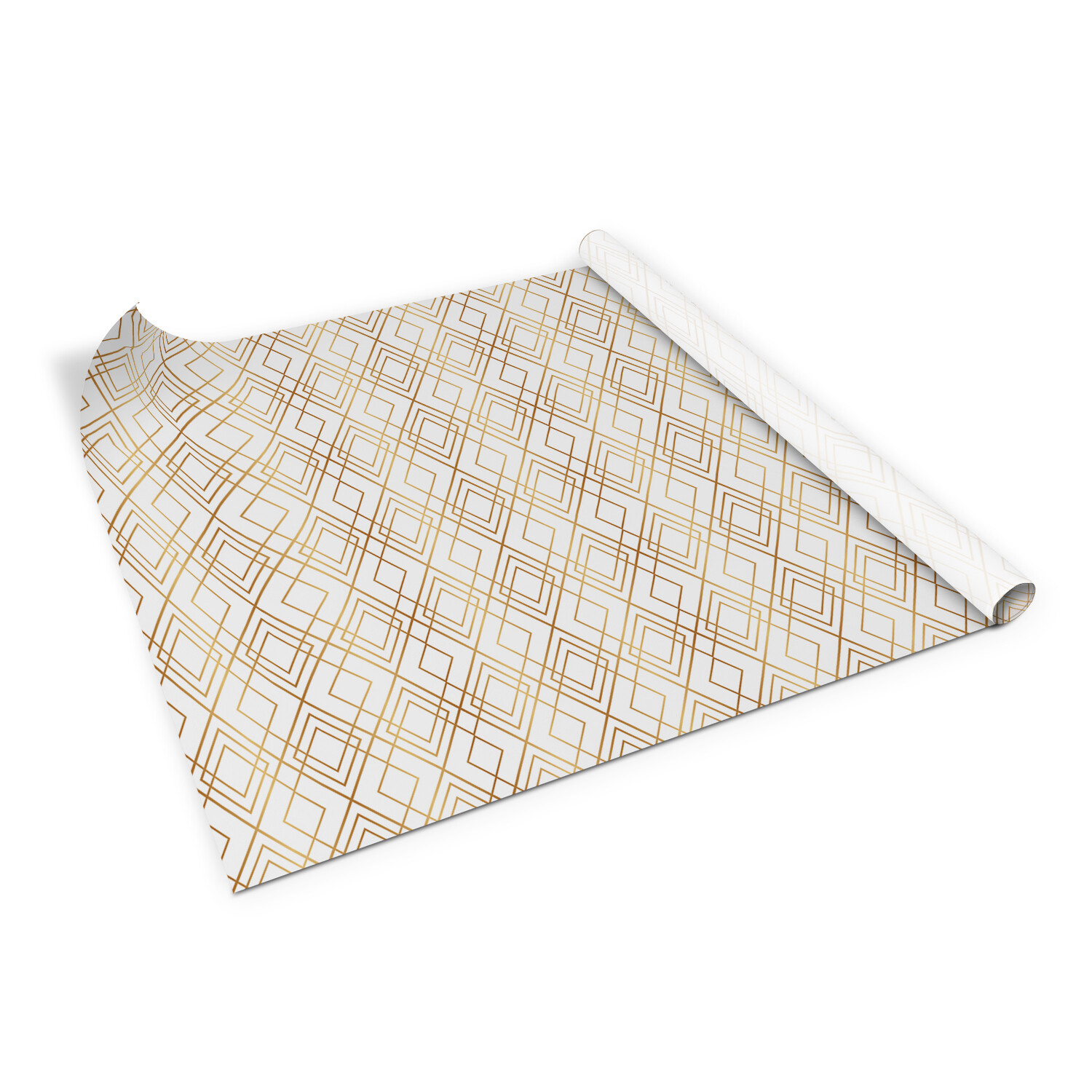 Worktop Covering Stickers Self Adhesive Vinyl Wrap Golden lines 100×50
